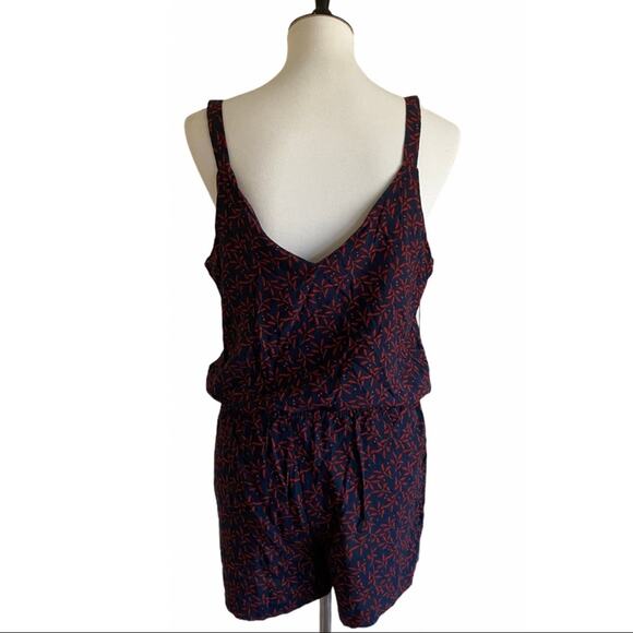 Kiabi Navy Blue & Red Romper Size 10 NEW - Picture 2 of 2